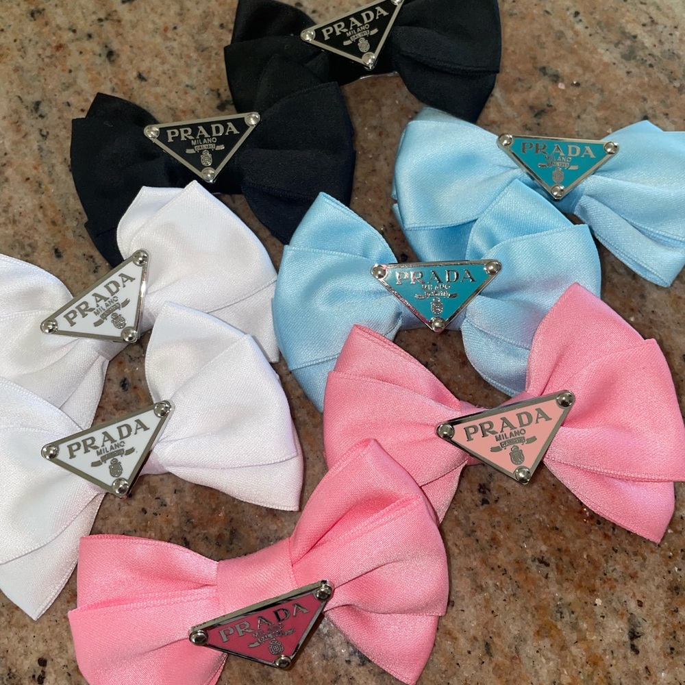 Designer inspired Bows. Set of 2 💕